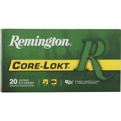 REMINGTON 243 WIN 100GR PSP CORE-LOKT 20RD 10BX/CS