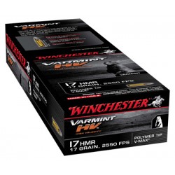WINCHESTER AMMO SUPREME .17HMR 17GR. V-MAX 50-PACK