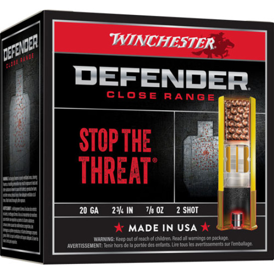 WINCHESTER AMMO DEFENDER 20GA. 2.75