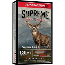WINCHESTER SUPREME LR 308 WIN 175GR BC MAX 20RD 10BX/CS