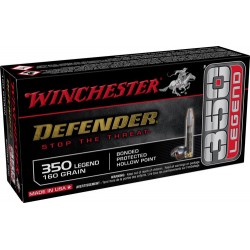 WINCHESTER AMMO DEFENDER .350 LEGEND 160GR. BONDED HP 20-PACK