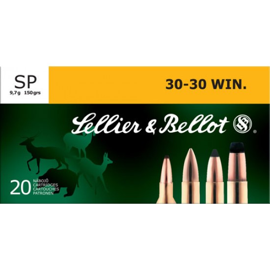 S&B AMMO .30-30 WINCHESTER 150GR. JSP 20-PACK