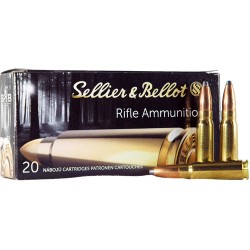 S&B AMMO 7.62 X 39 124GR.JSP 20-PACK