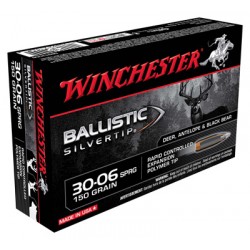 WINCHESTER AMMO SUPREME .30-06 20-PK 150GR. BALLISTIC SILVER-TIP WINCHESTER AMMO SUPREME .30-06 20-PK 150GR. BALLISTIC SILVER-TIP
