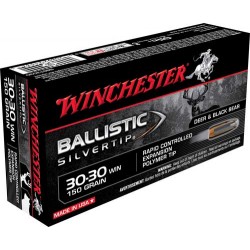 WINCHESTER AMMO SUPREME 30-30 150GR. BALLISTIC SILVERTIP WINCHESTER AMMO SUPREME 30-30 150GR. BALLISTIC SILVERTIP