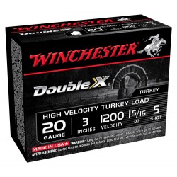 WINCHESTER DOUBLE-X 20GA 3