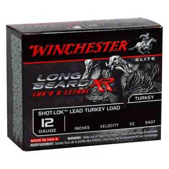 WINCHESTER LONG BEARD XR 12GA 3" 1-3/4OZ #4 10RD 10BX/CS