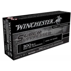 WINCHESTER SUPPRESSED 300 AAC 200GR FMJ 125RD 6BX/CS