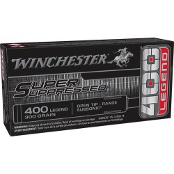 WINCHESTER SUPER-X 400 LEGEND 300GR SUPPRESSED 20RD 10BX/CS WINCHESTER SUPER-X 400 LEGEND 300GR SUPPRESSED 20RD 10BX/CS