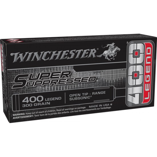 WINCHESTER SUPER-X 400 LEGEND 300GR SUPPRESSED 20RD 10BX/CS