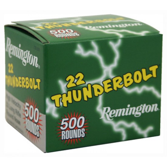 REMINGTON THUNDERBOLT CASE LOT 5000RD 22LR 40GR LRN