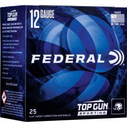 FED TOP GUN 12GA. CASE LOT 1145FPS. 1-1/8OZ. #8