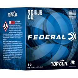 FEDERAL TOP GUN 28GA 3/4OZ 1330FPS #7.5  250RD CASE LOT
