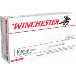 WINCHESTER AMMO USA 10MM AUTO 180GR. FMJ 50-PACK
