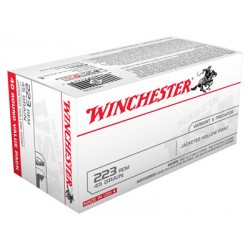 WINCHESTER AMMO USA .223 REMINGTON 45GR. JHP 40-PACK WINCHESTER AMMO USA .223 REMINGTON 45GR. JHP 40-PACK