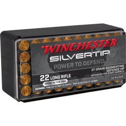WINCHESTER AMMO SILVERTIP .22LR 37GR. HP SILVERTIP 50-PACK
