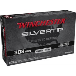 WINCHESTER AMMO SILVERTIP .308 WIN. 150GR. DEFENSE TIP 20-PACK