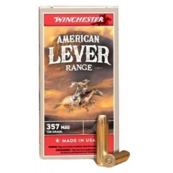 WINCHESTER AMERICAN LEVER 357 MAG 130GR FMJ 50RD 10BX/CS WINCHESTER AMERICAN LEVER 357 MAG 130GR FMJ 50RD 10BX/CS