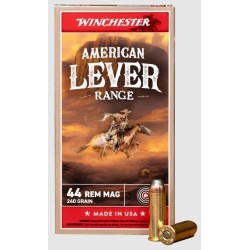 WINCHESTER AMERICAN LEVER 44 REM MAG 240GR JSP 50RD 10BX/C WINCHESTER AMERICAN LEVER 44 REM MAG 240GR JSP 50RD 10BX/C