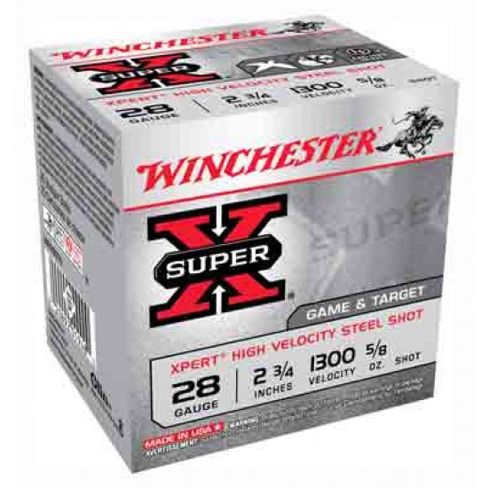 WIN AMMO XPERT STEEL 28GA. 2.75