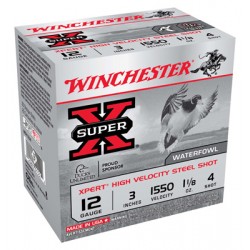 WINCHESTER AMMO XPERT STEEL 12GA. 3 WINCHESTER AMMO XPERT STEEL 12GA. 3