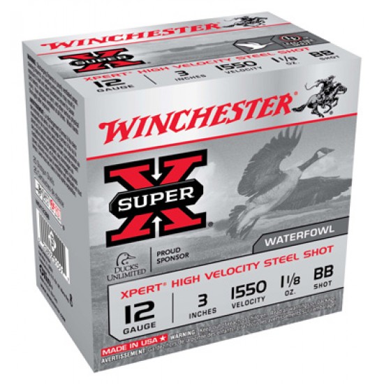 WINCHESTER AMMO XPERT STEEL 12GA. 3