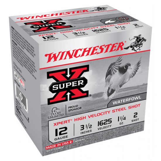 WINCHESTER XPERT 12GA 1625F #2 25RD 10BX/CS 3.5