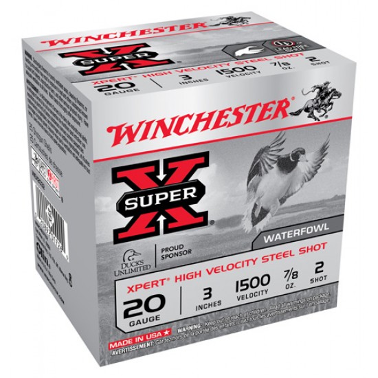 WINCHESTER AMMO XPERT STEEL 20GA. 3