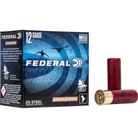 FEDERAL AMMO SPEED SHOK 12GA 3