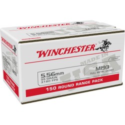 WINCHESTER AMMO USA 5.56X45 CASE LOT 55GR. FMJ 600RD CASE WINCHESTER AMMO USA 5.56X45 CASE LOT 55GR. FMJ 600RD CASE