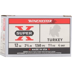 WIN AMMO SUPER-X TURKEY 12GA. 2.75