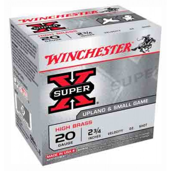 WINCHESTER AMMO SUPER-X 20GA. 2.75
