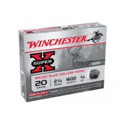 WINCHESTER AMMO SUPER-X SLUGS 20GA. 2.75