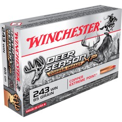 WINCHESTER AMMO COPPER IMPACT .243WIN 85GR. COPPER IMPACT 20-PACK