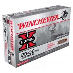 WINCHESTER AMMO SUPER-X .25-06 REMINGTON 120GR EXPANDING POINT 20-PACK