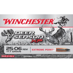 WINCHESTER AMMO DEER XP .25-06 REMINGTON 117GR EXTREMEPOINT POLY 20-PK
