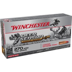 WINCHESTER AMMO DEER SEASON .270WSM130GR. EP COPPER IMPACT 20-PK