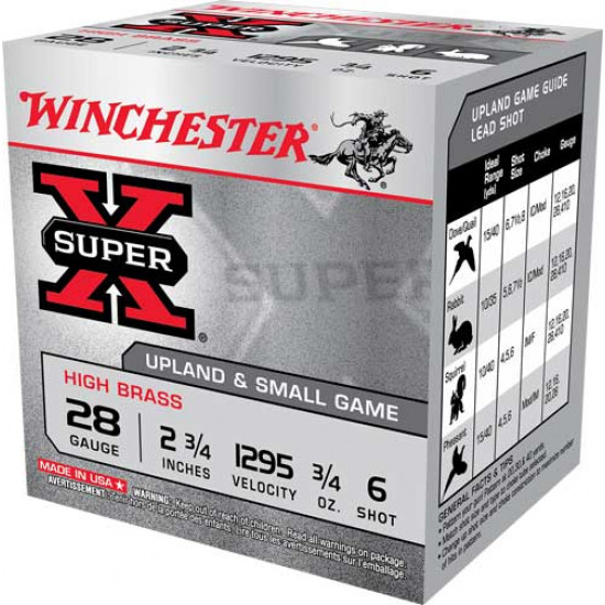 WINCHESTER SUPER-X 28GA 2.75