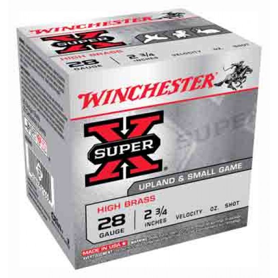 WINCHESTER AMMO SUPER-X 28GA. 2.75