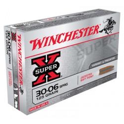 WINCHESTER AMMO SUPER-X .30-06 125GR. JSP 20-PACK