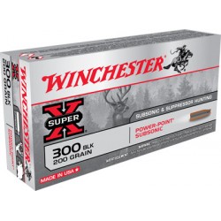 WINCHESTER AMMO SUBSONIC EXP .300AAC 200GR. SUBSONIC EXP HP 20-PACK