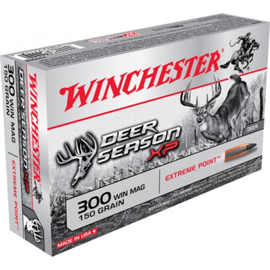 WINCHESTER AMMO DEER XP .300 WM 20PK 150GR. EXTREME POINT 20 PACK