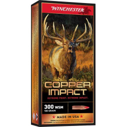 WINCHESTER AMMO DEER SEASON .300WSM180GR. XP COPPER IMPACT 20-PK