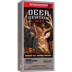 WINCHESTER DEER XP 300 WSM 180GR EXTREME PT 20RD 10BX/CS WINCHESTER DEER XP 300 WSM 180GR EXTREME PT 20RD 10BX/CS