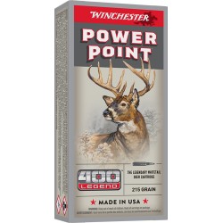 WINCHESTER SUPER-X 400 LEGEND 215GR SOFT POINT 20RD 10BX/CS WINCHESTER SUPER-X 400 LEGEND 215GR SOFT POINT 20RD 10BX/CS