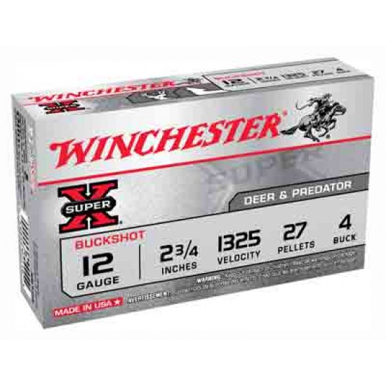 WINCHESTER AMMO SUPER-X 12GA. 2.75