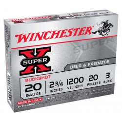 WINCHESTER SUPER-X 20GA 2.75 WINCHESTER SUPER-X 20GA 2.75