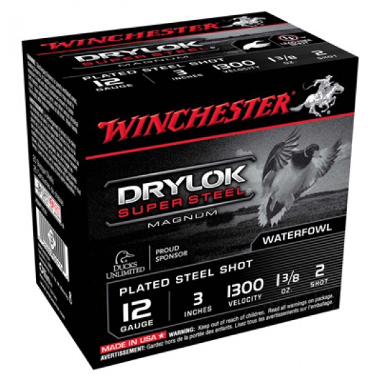 WINCHESTER AMMO SUPER-X STEEL 12GA. 3
