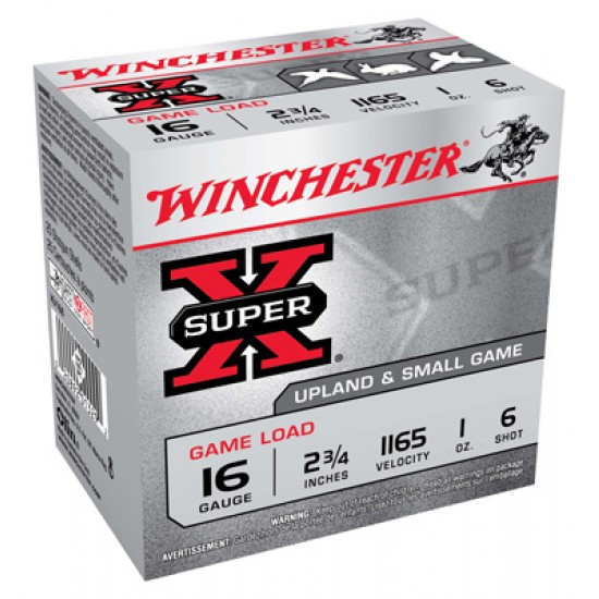 WINCHESTER AMMO SUPER-X 16GA. 2.75