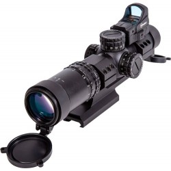 FIREFIELD RAPIDSTRIKE 1-4X24 RIFLESCOPE CIRCLE DOT RED/GRN